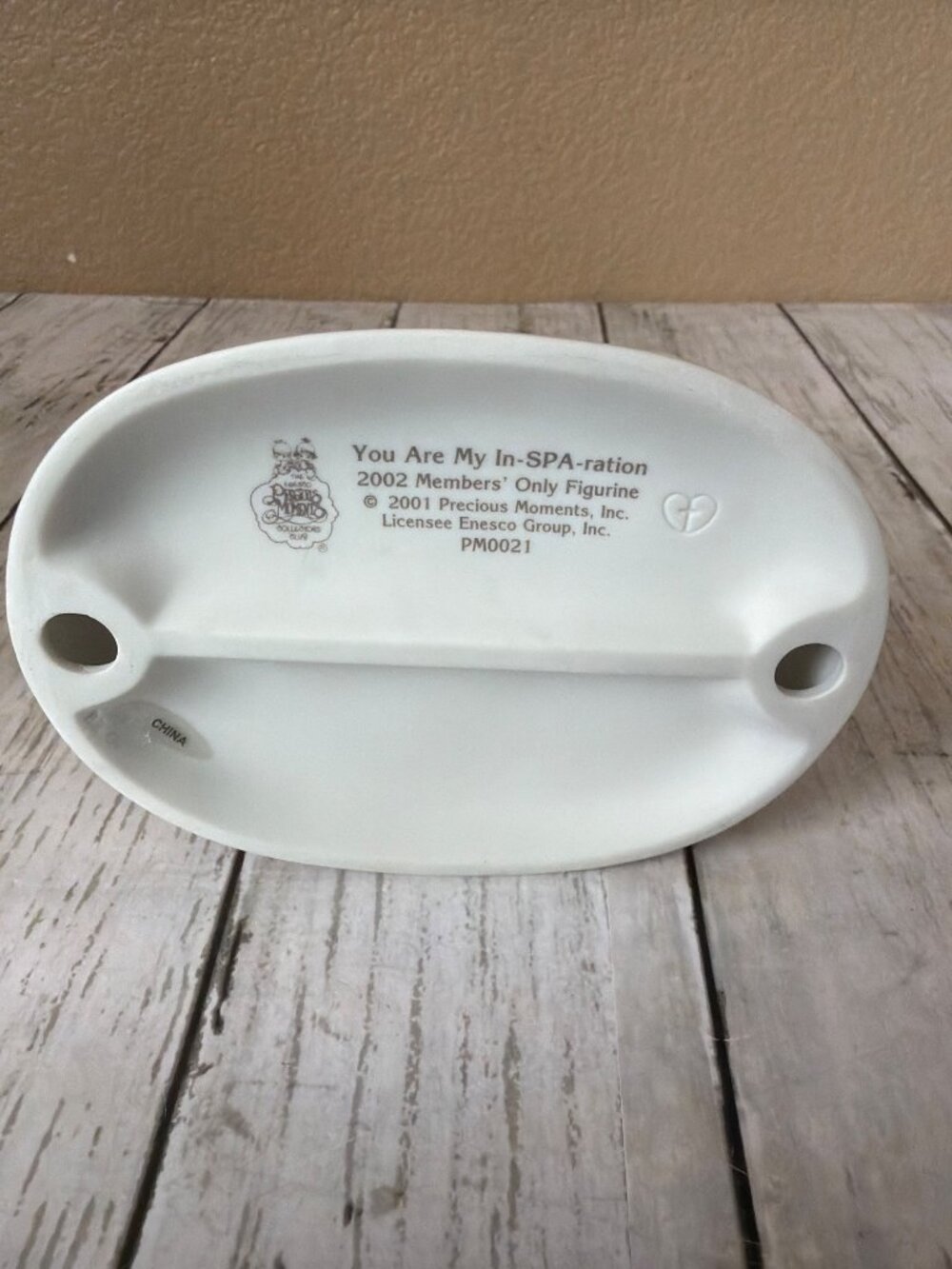 Precious Moments You Are My In-SPA-ration 2002 Members Only Figurine PM0021 - Picture 6 of 12
